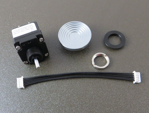 Kit Contents, sensor, hat, cable, and nut